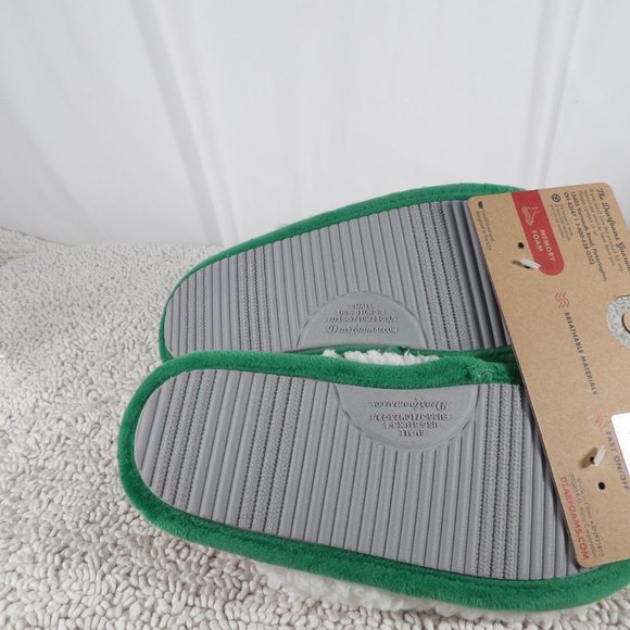 DearFoam Holiday "Official Cookie Tester "Memory Foam Slippers Size S 5-6 - Picture 8 of 9